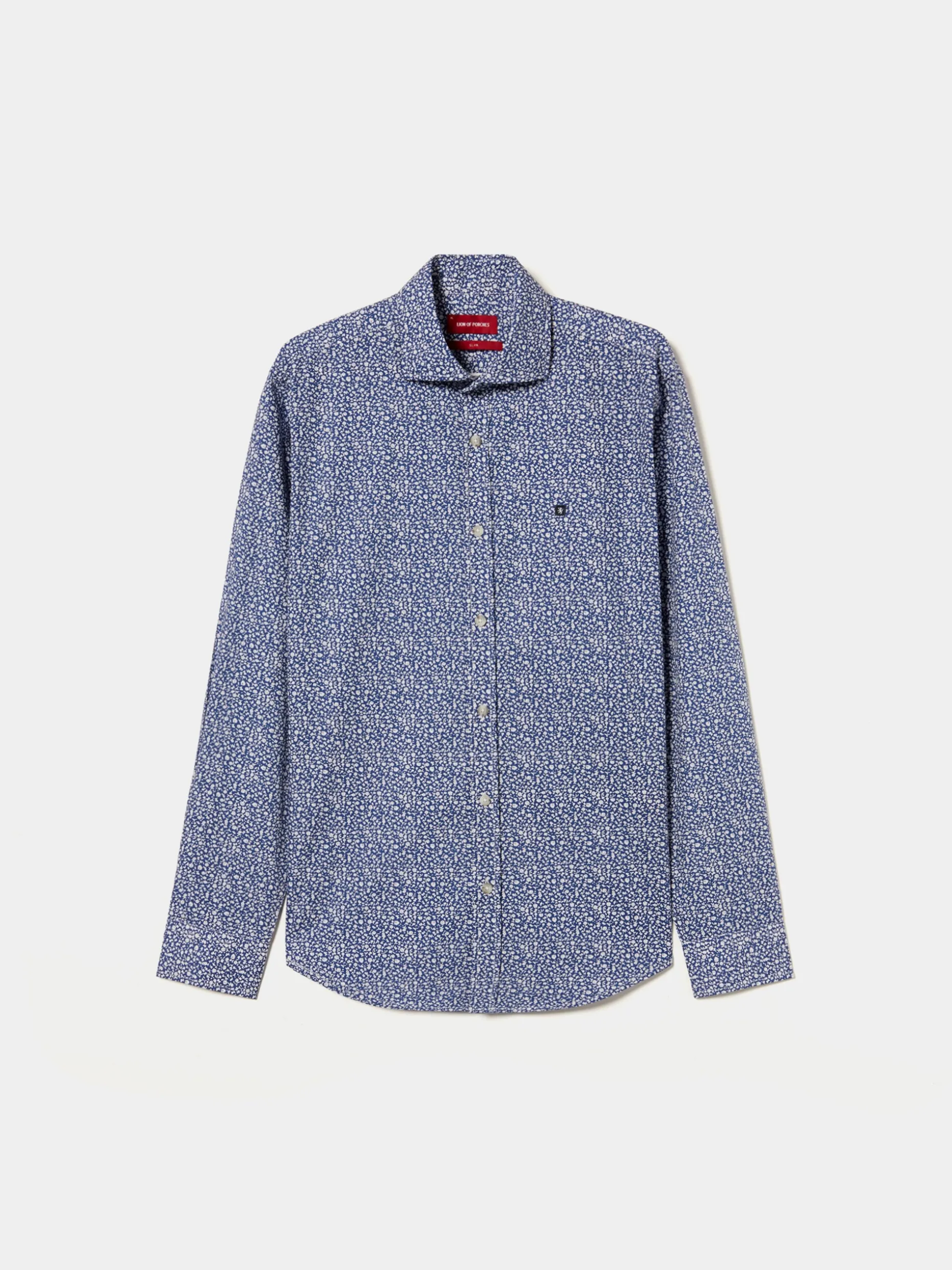 Camisa slim fit padrão floral|LION OF PORCHES Sale