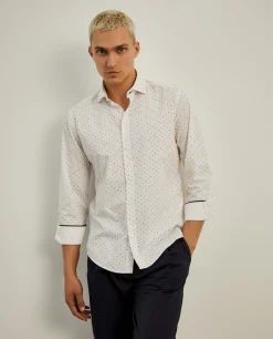Camisa slim fit padrão leões|LION OF PORCHES Hot