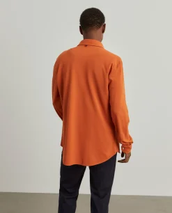 Camisa slim fit piqué|LION OF PORCHES Sale