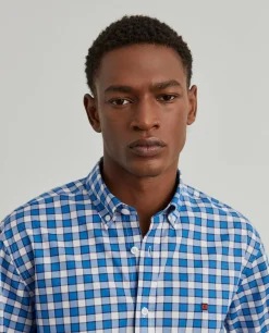 Camisa slim fit quadrados|LION OF PORCHES Flash Sale
