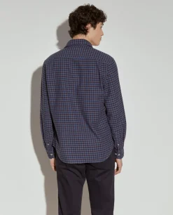 Camisa slim fit quadrados|LION OF PORCHES New