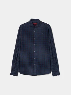 Camisa slim fit quadrados|LION OF PORCHES New