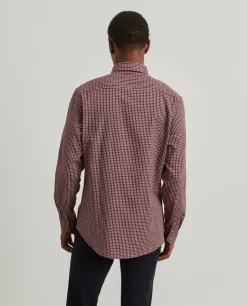 Camisa slim fit quadrados|LION OF PORCHES Fashion