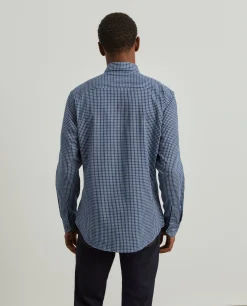 Camisa slim fit quadrados|LION OF PORCHES Cheap