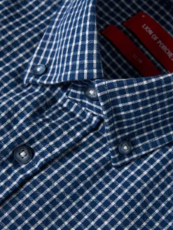 Camisa slim fit quadrados|LION OF PORCHES Cheap