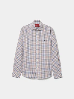Camisa slim fit quadrados|LION OF PORCHES Clearance