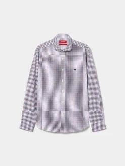 Camisa slim fit quadrados|LION OF PORCHES Shop