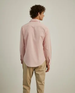 Camisa slim fit seersucker|LION OF PORCHES Best Sale