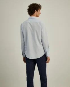 Camisa slim fit seersucker|LION OF PORCHES Online