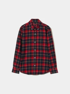 Camisa xadrez em algodão|LION OF PORCHES New