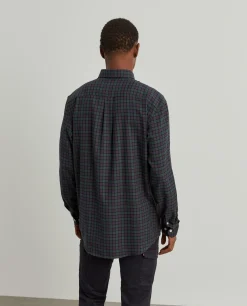 Camisa xadrez regular fit|LION OF PORCHES Sale