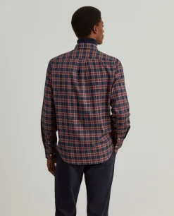 Camisa xadrez regular fit|LION OF PORCHES Sale