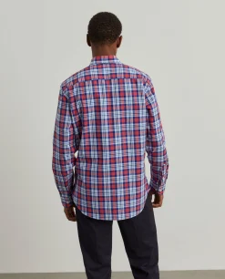 Camisa xadrez slim fit|LION OF PORCHES Online