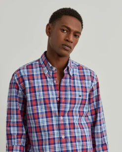 Camisa xadrez slim fit|LION OF PORCHES Online
