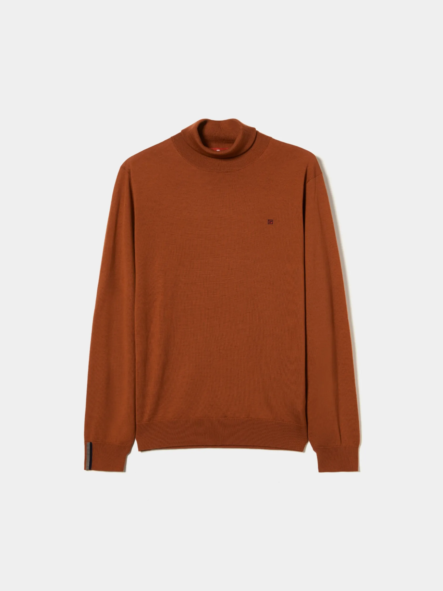 Camisola 100% lã merino com gola alta|LION OF PORCHES Online