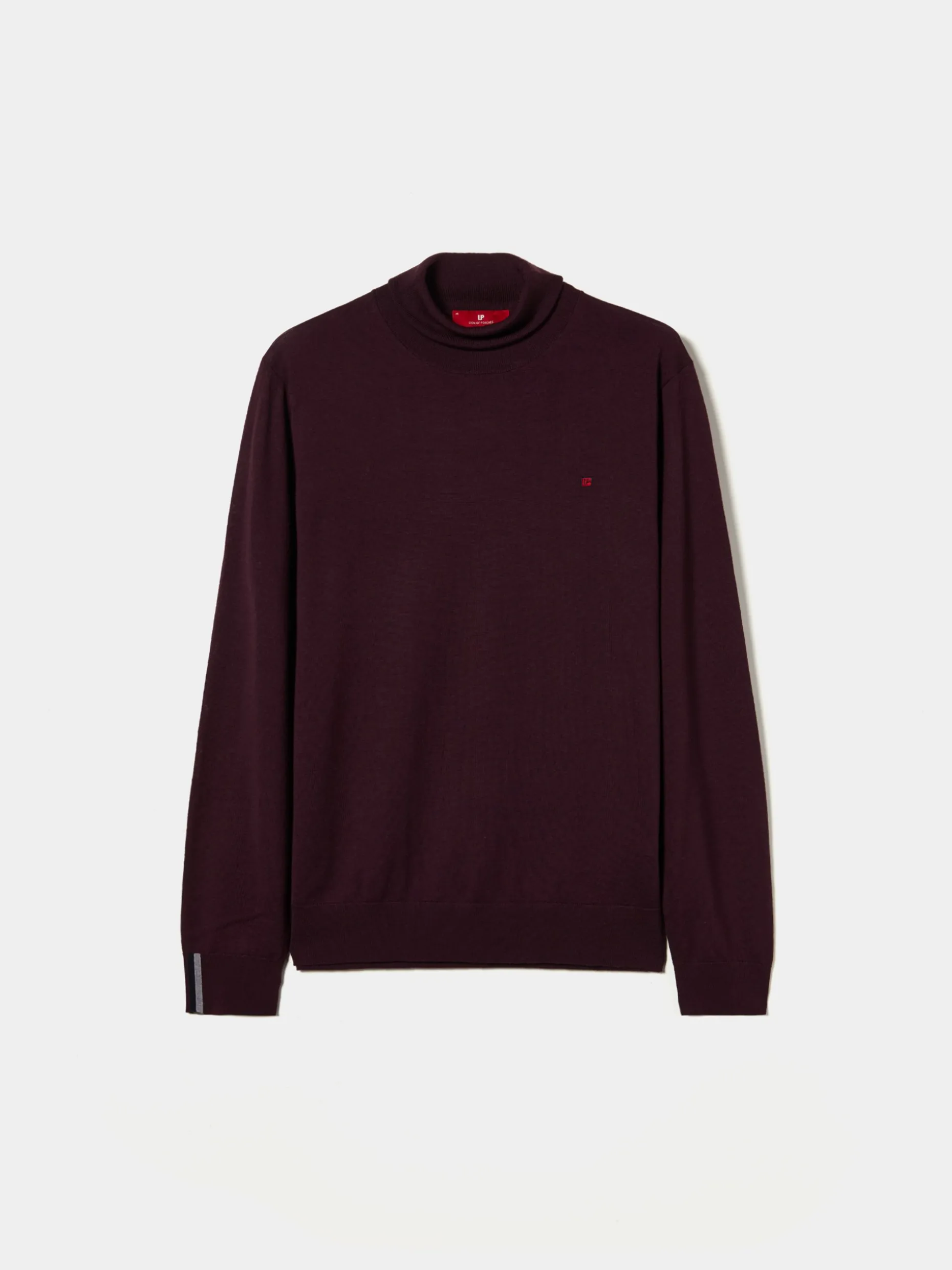 Camisola 100% lã merino com gola alta|LION OF PORCHES Discount