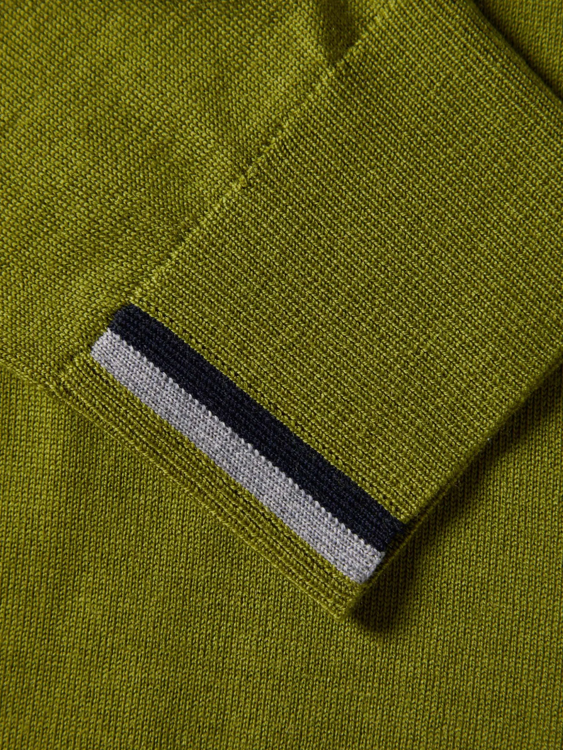 Camisola 100% lã merino com gola alta|LION OF PORCHES Cheap