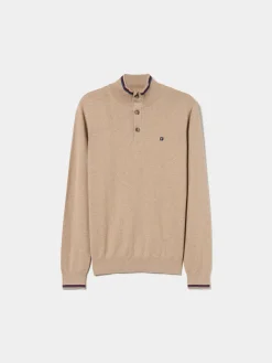 Camisola com botões algodão e caxemira|LION OF PORCHES Shop