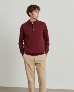 Camisola com botões algodão e caxemira|LION OF PORCHES Best