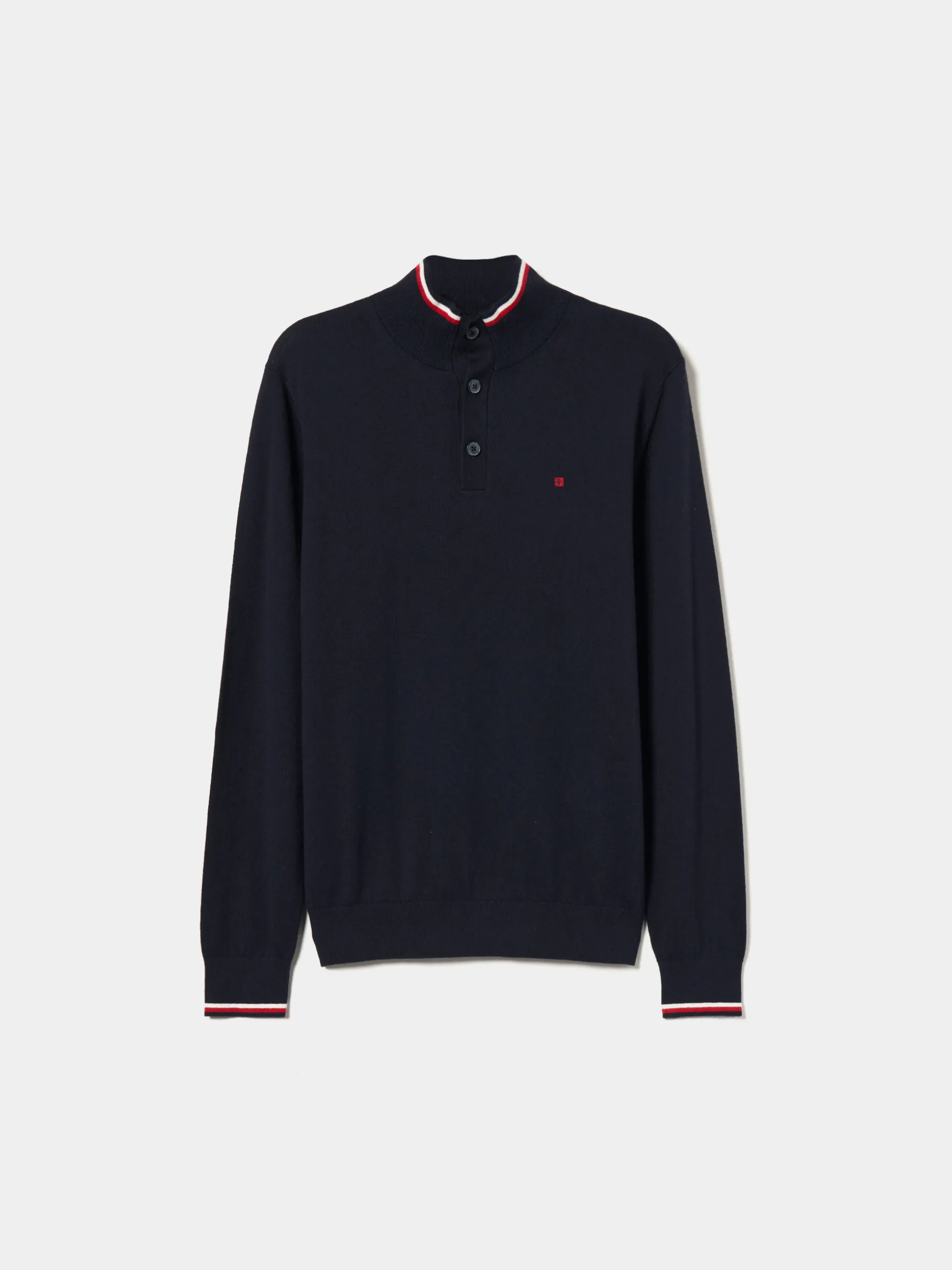 Camisola com botões algodão e caxemira|LION OF PORCHES Shop
