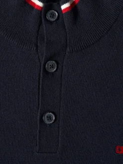 Camisola com botões algodão e caxemira|LION OF PORCHES Shop