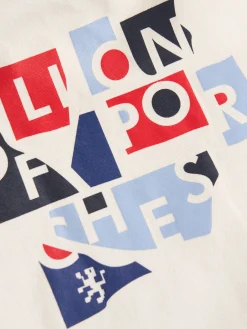 Camisola com estampado da marca|LION OF PORCHES Discount