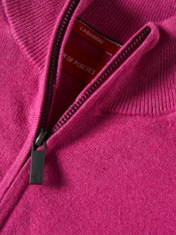 Camisola com fecho em algodão e caxemira|LION OF PORCHES Outlet