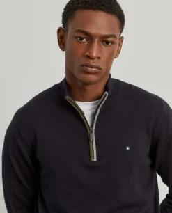 Camisola com fecho em algodão e caxemira|LION OF PORCHES Best
