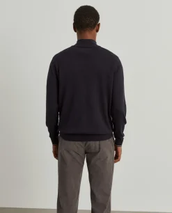 Camisola com fecho em algodão e caxemira|LION OF PORCHES Best