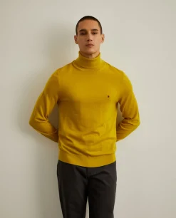 Camisola de gola alta 100% lã|LION OF PORCHES Sale