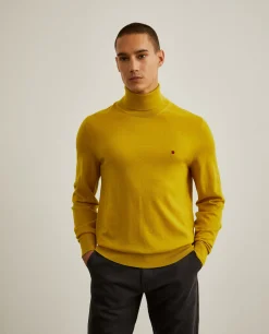 Camisola de gola alta 100% lã|LION OF PORCHES Sale