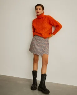Camisola de gola alta com lã de alpaca|LION OF PORCHES New