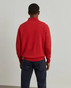 Camisola de lã com fecho|LION OF PORCHES Best Sale