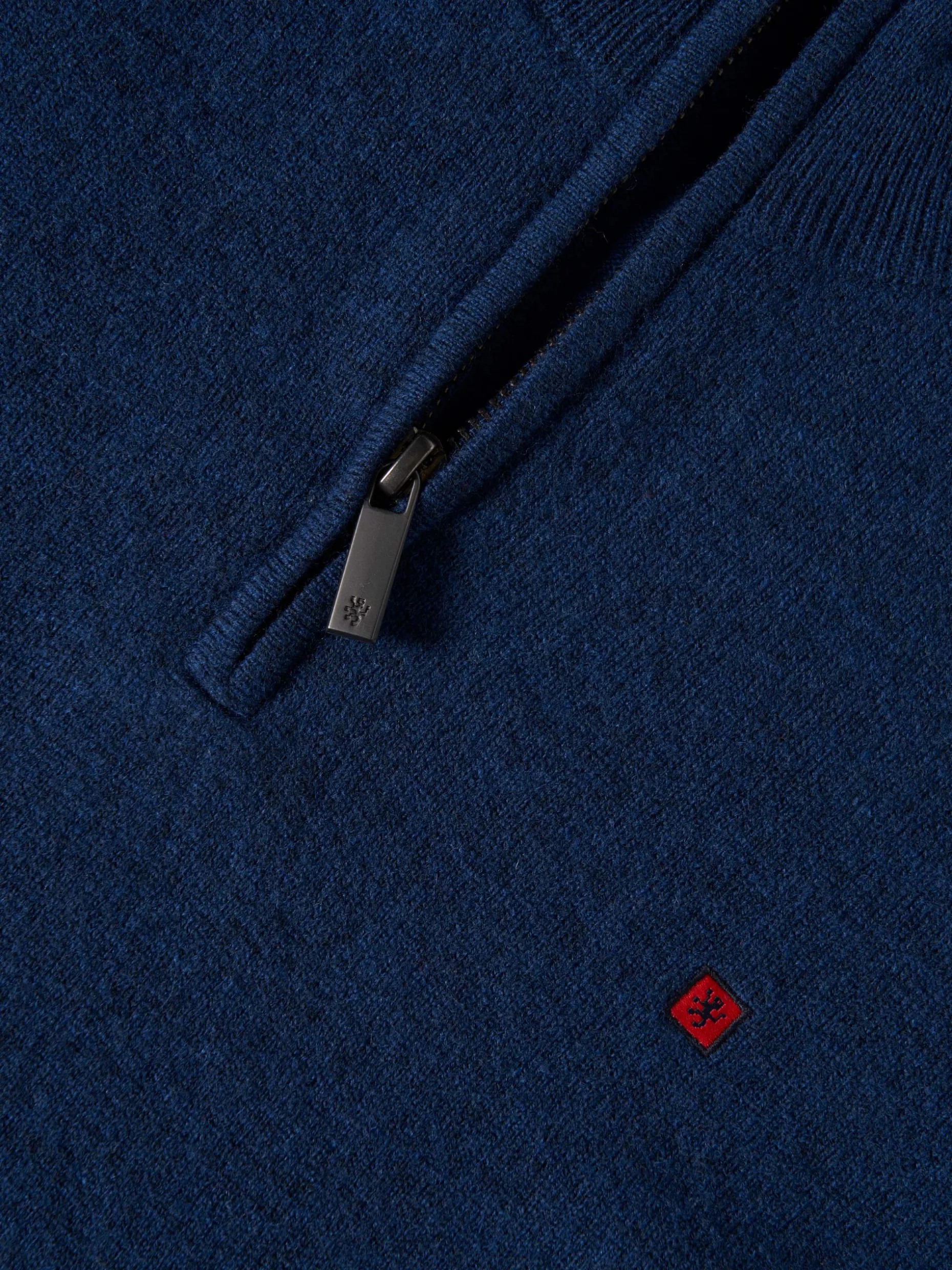 Camisola de lã com fecho|LION OF PORCHES Shop