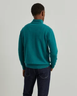 Camisola de lã com fecho|LION OF PORCHES Clearance