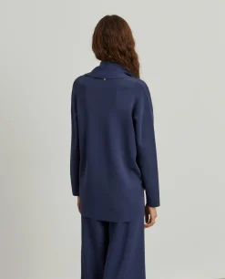 Camisola de malha com cachecol|LION OF PORCHES New