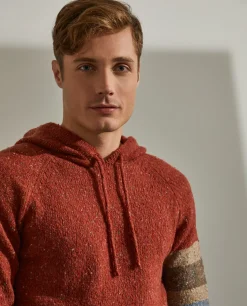Camisola de malha com capuz|LION OF PORCHES Flash Sale