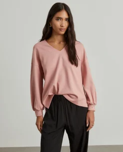 Camisola de malha mangas abalonadas|LION OF PORCHES Sale