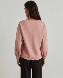 Camisola de malha mangas abalonadas|LION OF PORCHES Sale
