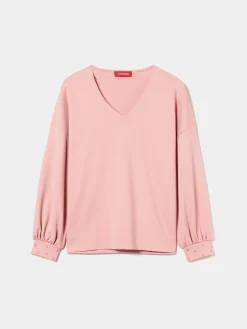 Camisola de malha mangas abalonadas|LION OF PORCHES Sale