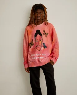 Camisola de malha tie dye Lion x Killa|LION OF PORCHES Sale