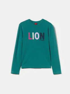 Camisola em algodão com logotipo|LION OF PORCHES Outlet