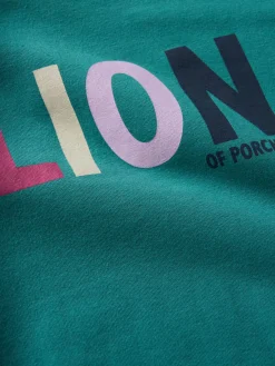 Camisola em algodão com logotipo|LION OF PORCHES Outlet