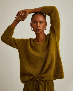 Camisola em lã mohair|LION OF PORCHES Online