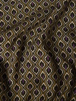 Camisola estampada decote em V|LION OF PORCHES Clearance