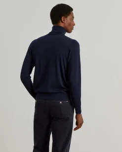 Camisola gola alta 100% lã merino|LION OF PORCHES Outlet