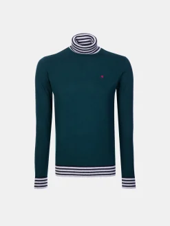 Camisola gola alta com detalhe de riscas|LION OF PORCHES Hot