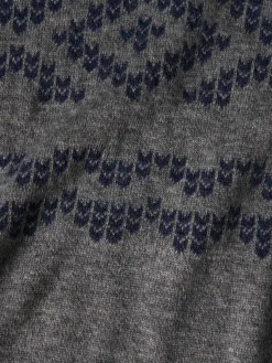 Camisola gola alta jacquard|LION OF PORCHES Outlet