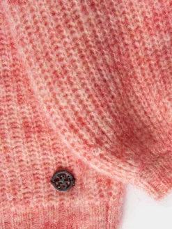Camisola malha entrançada mistura de lã e mohair|LION OF PORCHES Clearance