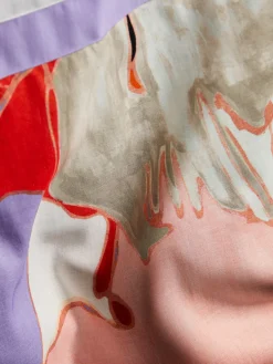 Camisola manga 3/4 com estampado|LION OF PORCHES Flash Sale